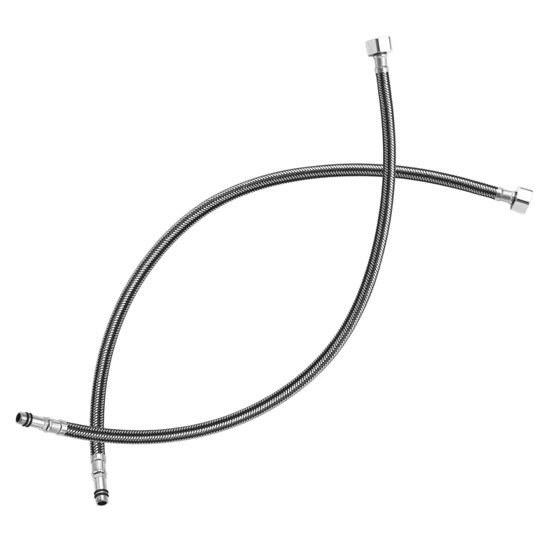 4Pcs Kitchen Sink Tap Hose Nylon Stainless Steel Wire Lengthened Long Soft Connection Fittings Faucet Hot And Cold Hoses
4Pcs Kitchen Sink Tap Hose Nylon Stainless Steel Wire Lengthened Long Soft Connection Fittings Faucet Hot And Cold Hoses
