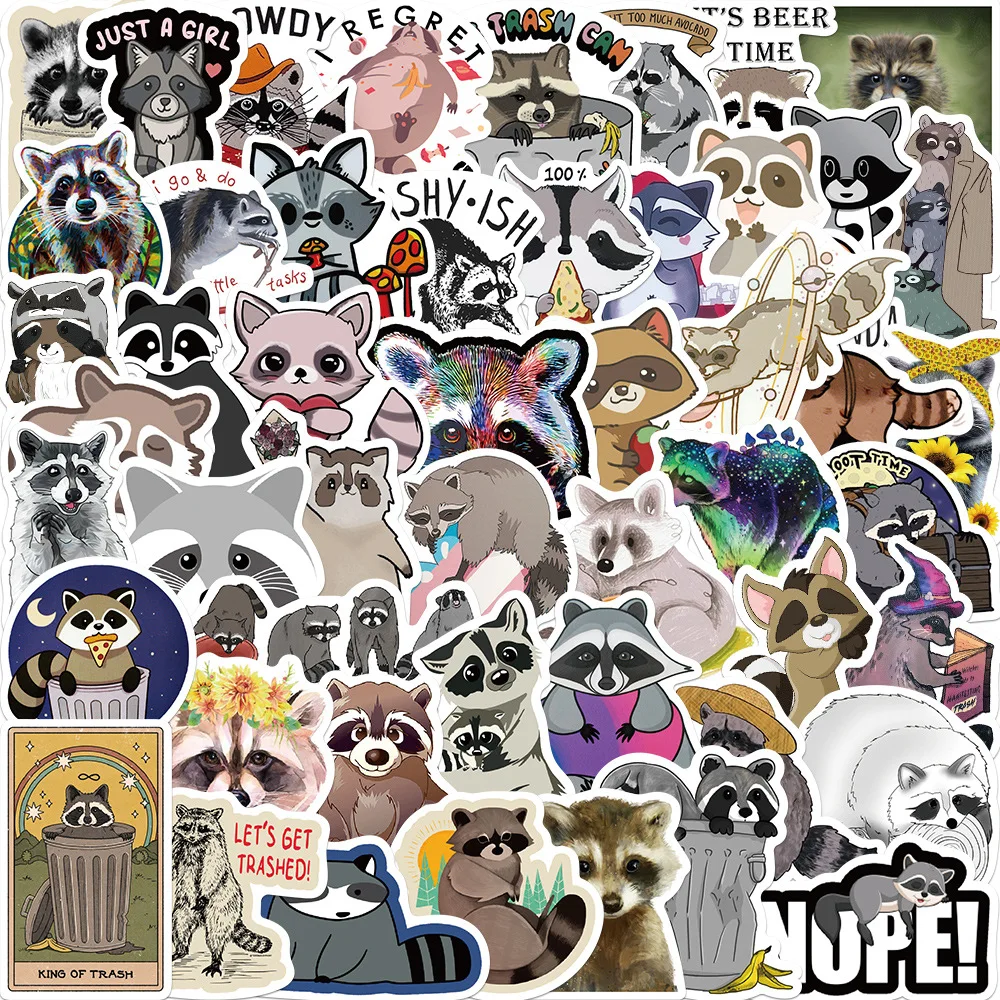 10/50 Pcs Cute Cartoon Little Raccoon Doodle Waterproof Sticker Decorative Luggage Laptop Helmet Skateboard Kids Toys
10/50 Pcs Cute Cartoon Little Raccoon Doodle Waterproof Sticker Decorative Luggage Laptop Helmet Skateboard Kids Toys