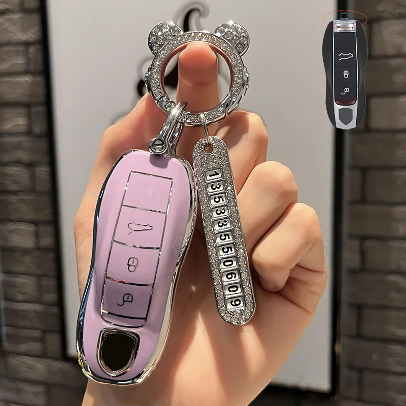 New TPU Car Key Case Cover for Porsche Cayenne 958 911 Lepin 996 Macan Boxster Panamera 997 944 924 Panamera 718 971 9YA
New TPU Car Key Case Cover for Porsche Cayenne 958 911 Lepin 996 Macan Boxster Panamera 997 944 924 Panamera 718 971 9YA