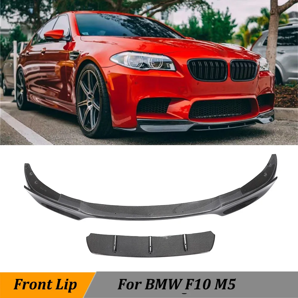 Front Bumper Lip Splitters For BMW F10 M5 2012 - 2016 Front Bumper Lip Full Carbon Fiber
Front Bumper Lip Splitters For BMW F10 M5 2012 - 2016 Front Bumper Lip Full Carbon Fiber