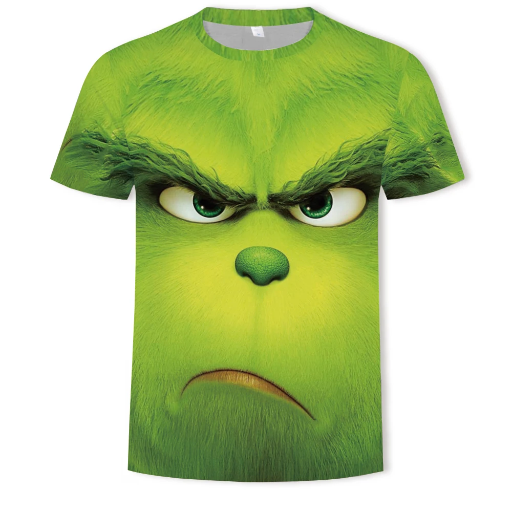 2023 Spring and summer 3D printed animal three-dimensional green Maodi fashion casual men's oversized street style T-shirt
2023 Spring and summer 3D printed animal three-dimensional green Maodi fashion casual men's oversized street style T-shirt