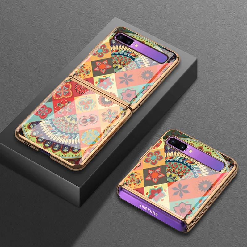 Retro Folk-custom Phone Case for Samsung Galaxy Z Flip4 Case Luxury Tempered Glass Shockproof Shell for Samsung Z Flip 3 Case
Retro Folk-custom Phone Case for Samsung Galaxy Z Flip4 Case Luxury Tempered Glass Shockproof Shell for Samsung Z Flip 3 Case