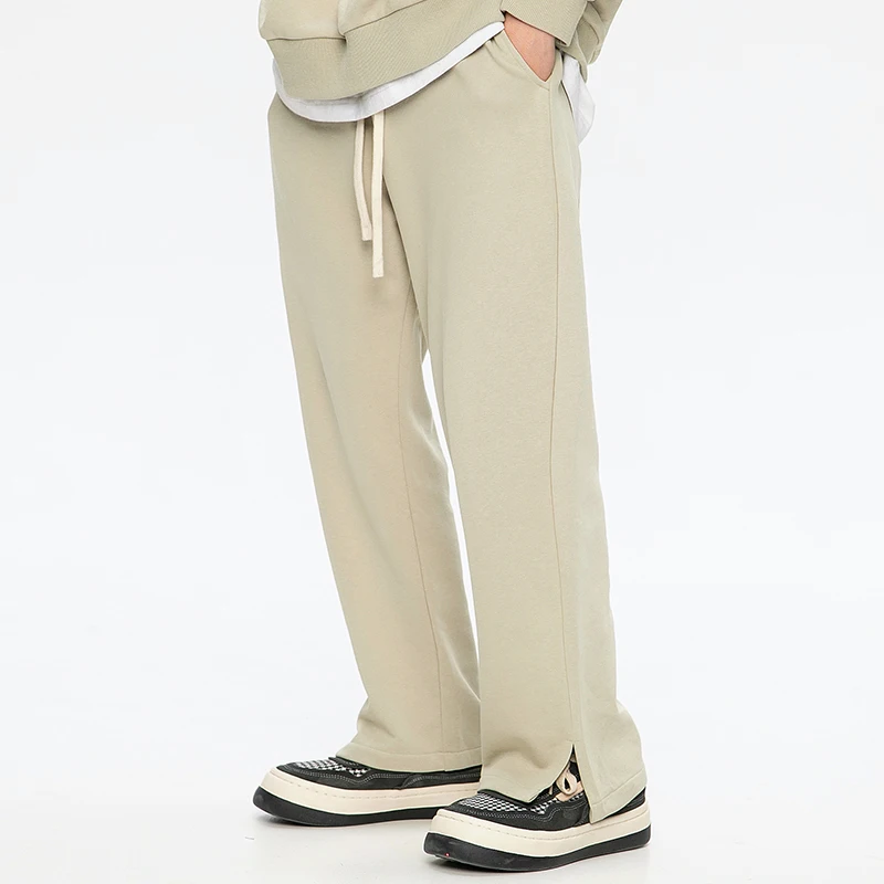 2022 Spring New Men's Simple Loose Casual Pants Fashion Design Pants Slits Lace Up Straight Pants Brand Men's Pants
2022 Spring New Men's Simple Loose Casual Pants Fashion Design Pants Slits Lace Up Straight Pants Brand Men's Pants