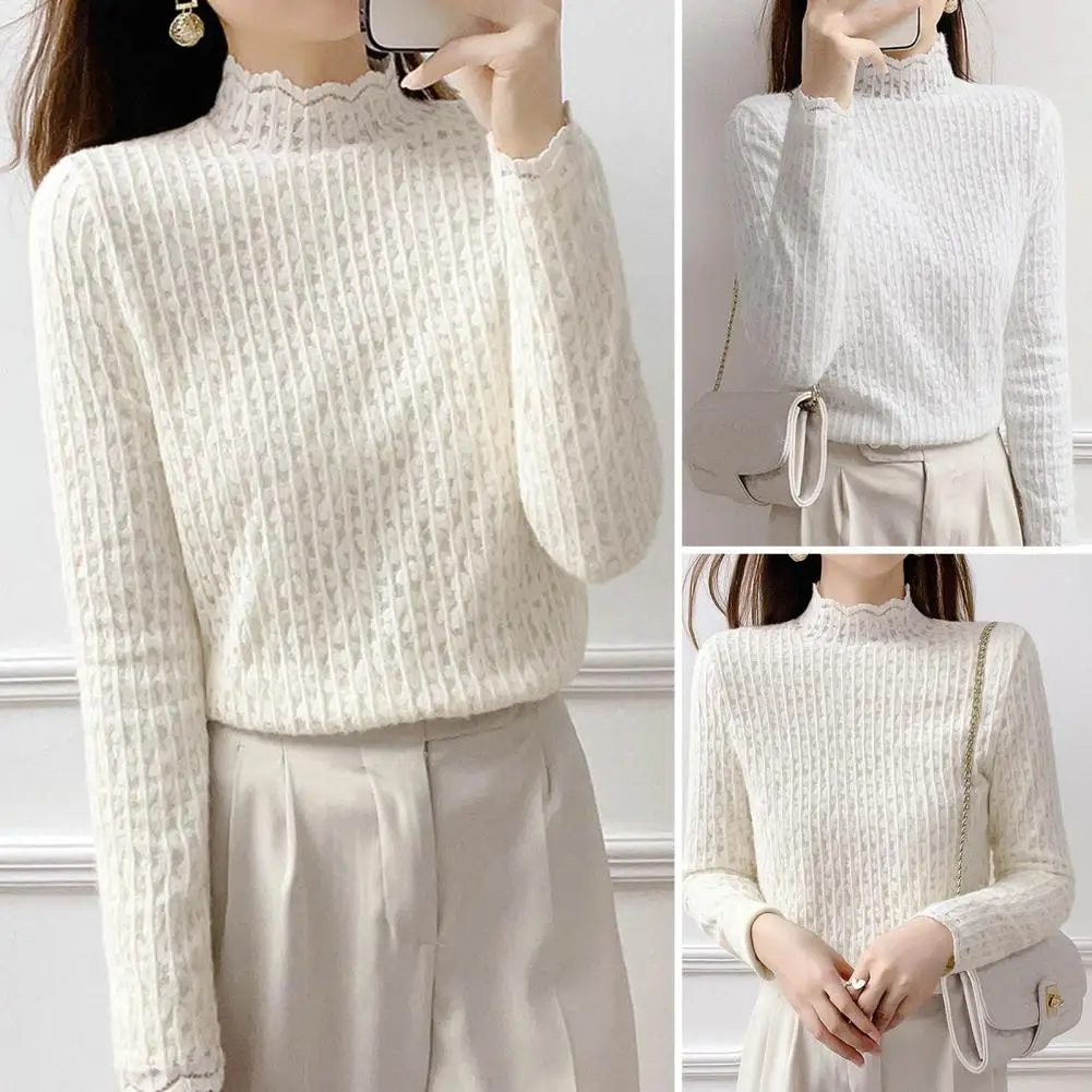 Women Pullover Fashion Women Top Long Sleeve Casual T-Shirt Solid Color Pullover Top Casual Blouse Elastic Women T-Shirt
Women Pullover Fashion Women Top Long Sleeve Casual T-Shirt Solid Color Pullover Top Casual Blouse Elastic Women T-Shirt