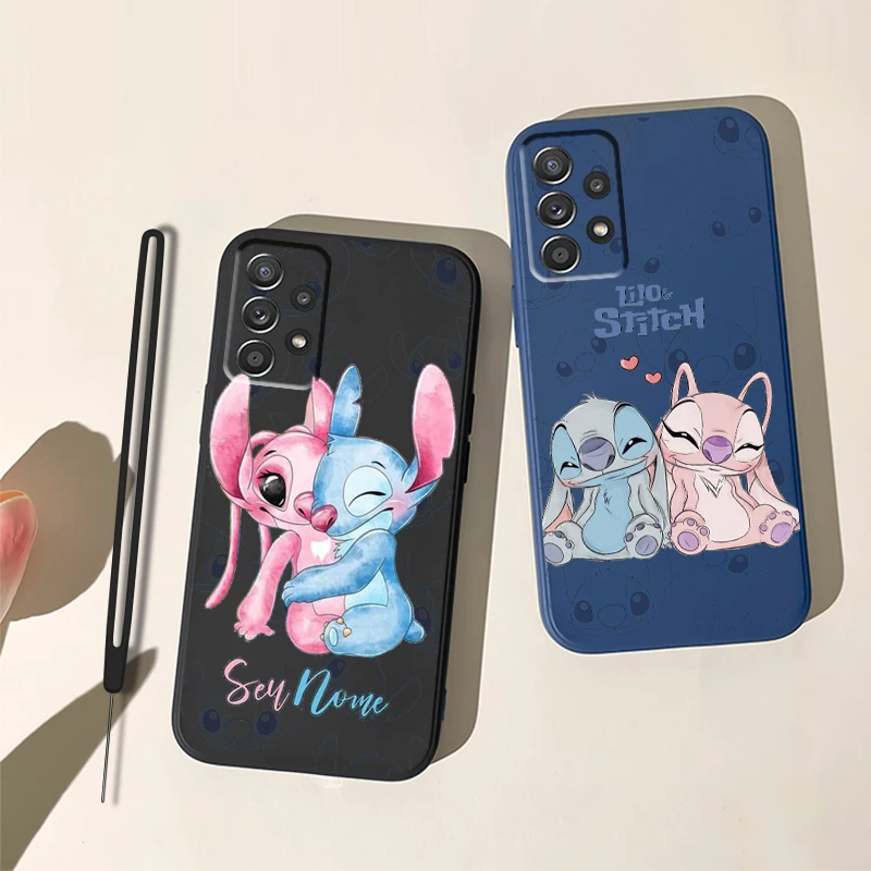 Stitch Lilo Cartoon For Samsung Galaxy A54 A34 A14 A73 A53 A33 A23 A13 A72 A52 A32 A22 Liquid Rope Soft Phone Case Coque Capa
Stitch Lilo Cartoon For Samsung Galaxy A54 A34 A14 A73 A53 A33 A23 A13 A72 A52 A32 A22 Liquid Rope Soft Phone Case Coque Capa