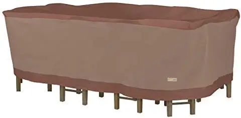 Covers Ultimate Waterproof 125 Inch Rectangular/Oval Table with Chairs Cover, 127"W x 84"D x 32"H, Mocha Cappuccino
Covers Ultimate Waterproof 125 Inch Rectangular/Oval Table with Chairs Cover, 127"W x 84"D x 32"H, Mocha Cappuccino
