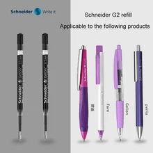 Schneider Gelion Gel Pen Refill G2 Refill Replaceable Refill Writing Black /Blue /Red/Green Colors Office School Supplies