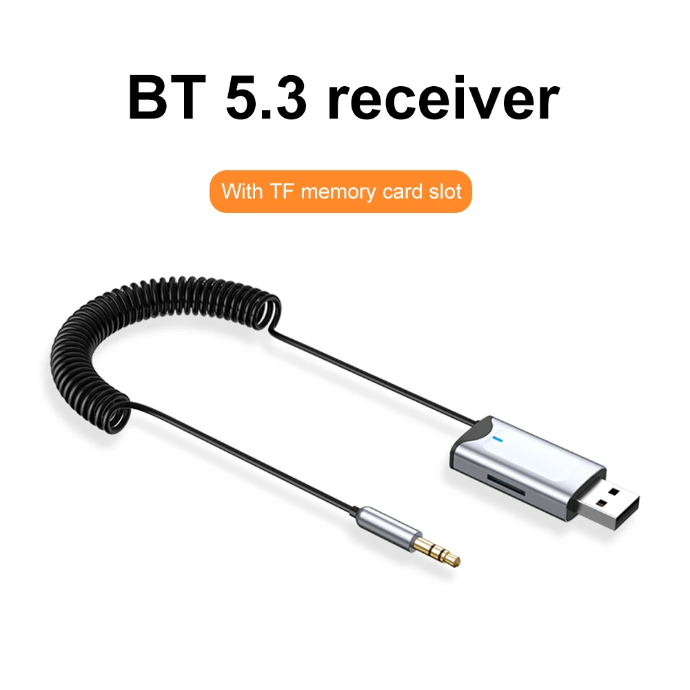 Bluetooth-адаптер для автомобильной аудиосистемы, 5,3 мм, со встроенным микрофоном
Bluetooth-адаптер для автомобильной аудиосистемы, 5,3 мм, со встроенным микрофоном