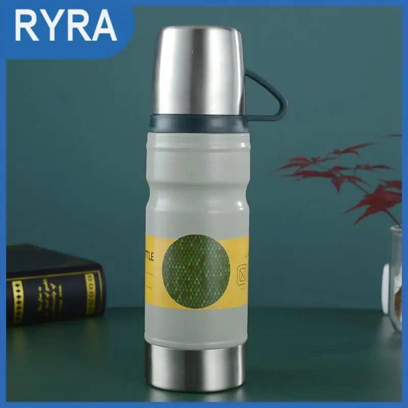 Vacuum Thermos Cup Household Stainless Steel Travel Cup Insulated Dustproof Double-layer Coffee Cup Portable Bullet Cup Creative 
Vacuum Thermos Cup Household Stainless Steel Travel Cup Insulated Dustproof Double-layer Coffee Cup Portable Bullet Cup Creative