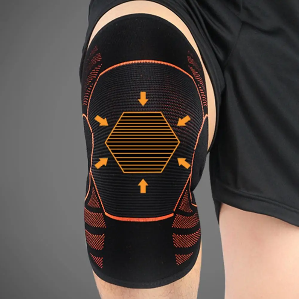 1PCS Compression Knee Support Sleeve Protector Elastic Knee Pads Brace Springs Gym Sports Basketball Volleyball Running
1PCS Compression Knee Support Sleeve Protector Elastic Knee Pads Brace Springs Gym Sports Basketball Volleyball Running