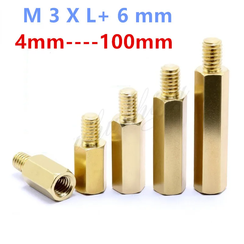 Латунные проставки Whoopie M3 4-100 мм 
Латунные проставки Whoopie M3 4-100 мм