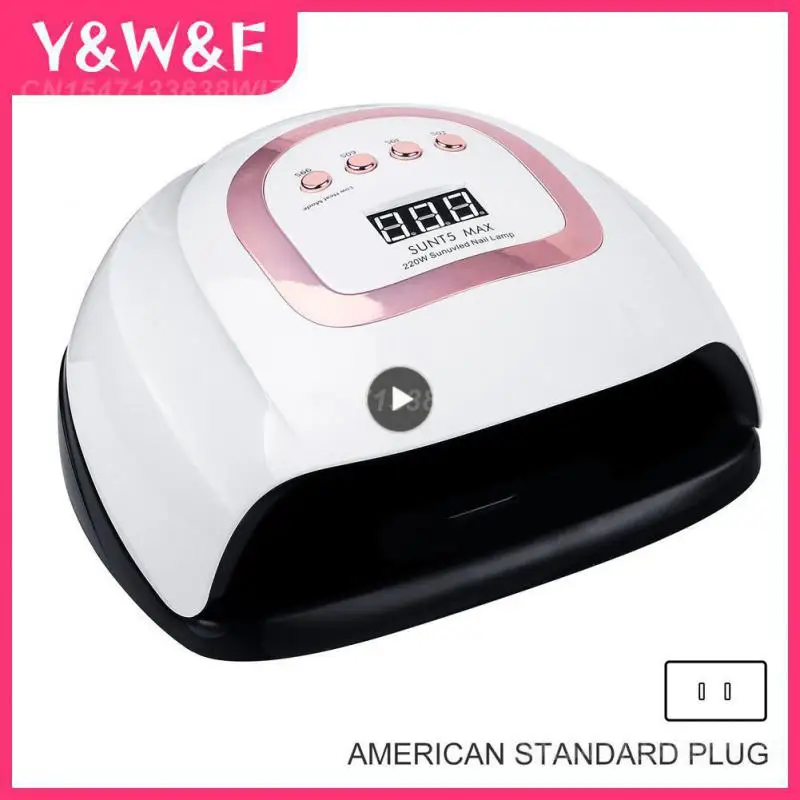 220W Manicure Device Smart Sensor Phototherapy Lamp Portable Design 58 LEDs Touch Screen Smart Sensor Nail Lamp
220W Manicure Device Smart Sensor Phototherapy Lamp Portable Design 58 LEDs Touch Screen Smart Sensor Nail Lamp