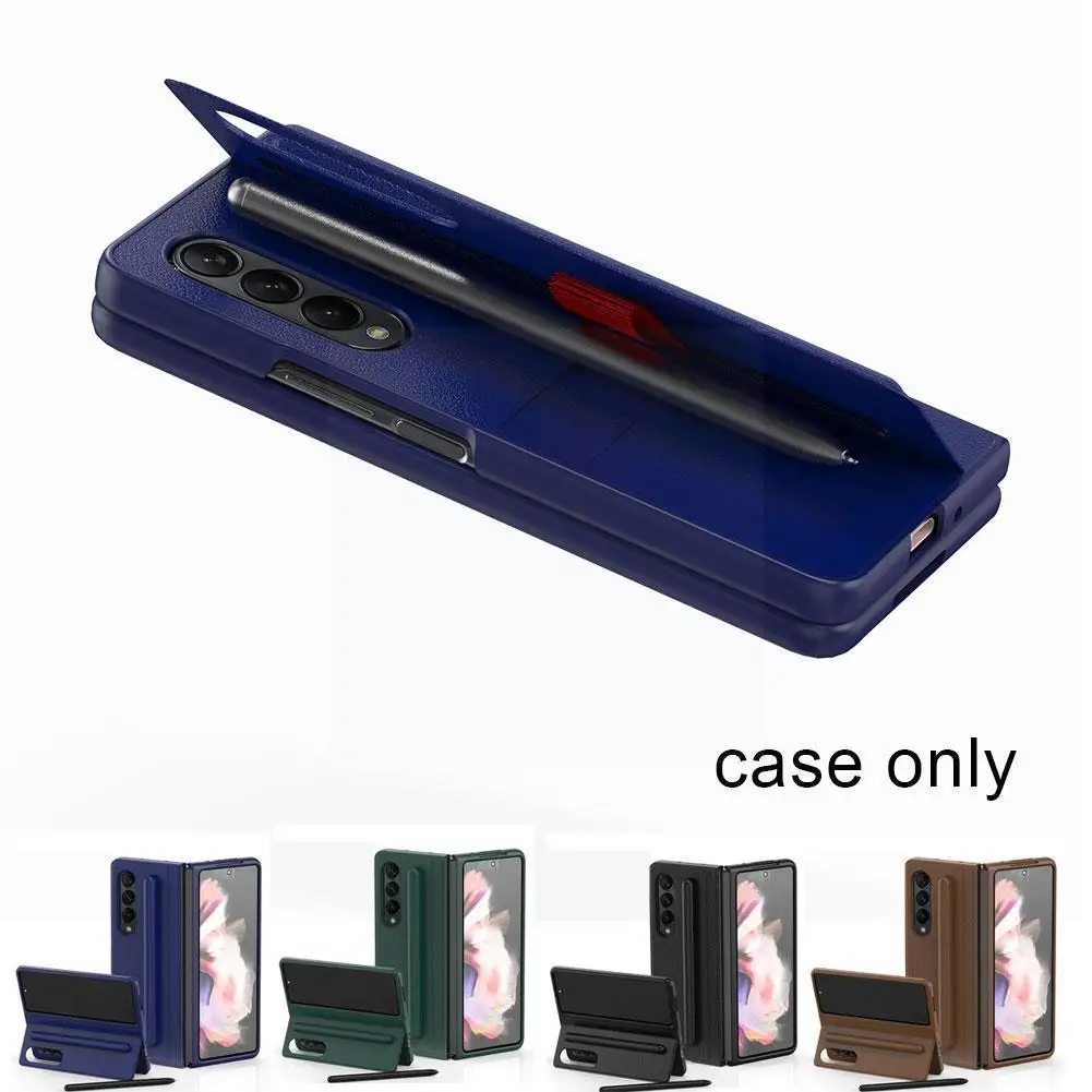 Real Leather Cover For Z Fold 3 With S Pen Slot Pattern For Z Fold3 Magnetic Flip With Pen Holder S8x9
Real Leather Cover For Z Fold 3 With S Pen Slot Pattern For Z Fold3 Magnetic Flip With Pen Holder S8x9
