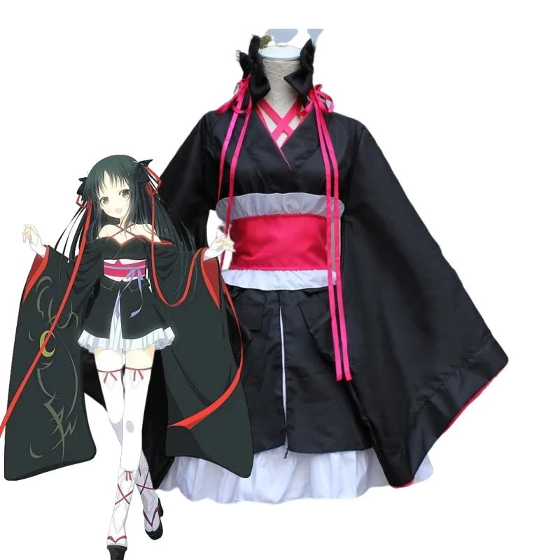 Anime Japanese Kimono Cosplay Girls Yaya Haori Tea Party Princess Dress Exhibition Clothing Halloween Christmas Party Costumes
Anime Japanese Kimono Cosplay Girls Yaya Haori Tea Party Princess Dress Exhibition Clothing Halloween Christmas Party Costumes