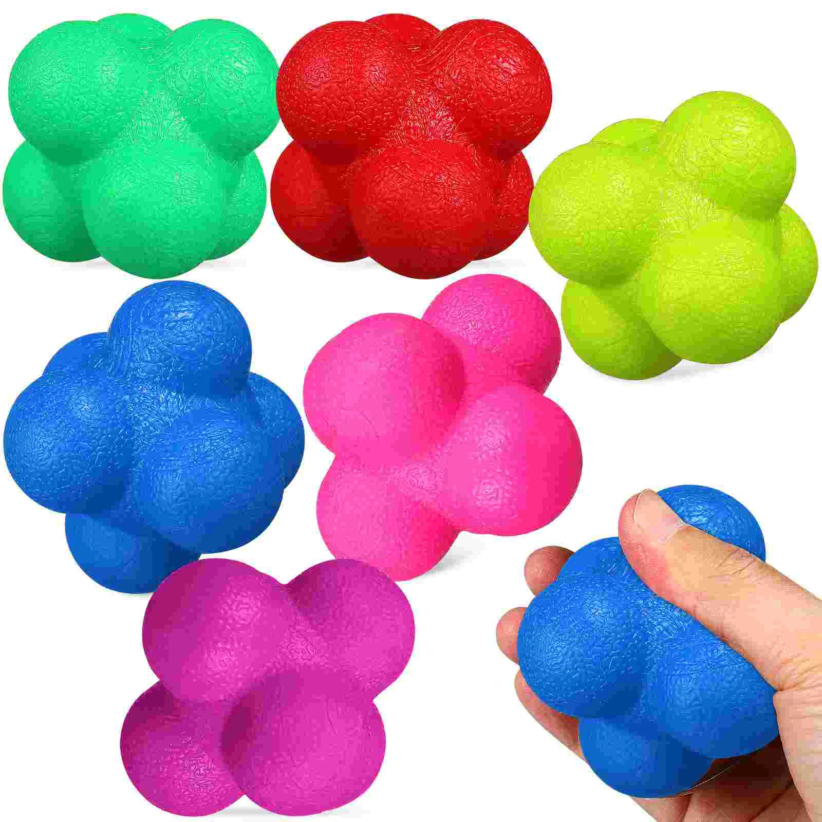 Hexagonal Fitness Ball Reaction Training Balls Baseball Equipment Reflex Exercise
Hexagonal Fitness Ball Reaction Training Balls Baseball Equipment Reflex Exercise