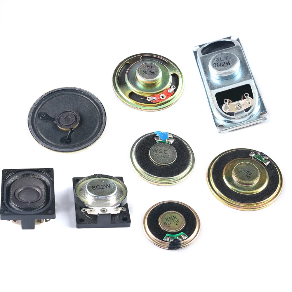 

1pcs Speaker Mini DIY Speakers for Arduino Toy Car, 8R 8ohm 4R 4ohm 36mm 40mm 50mm 0.5W 1W 2W 3W 5W