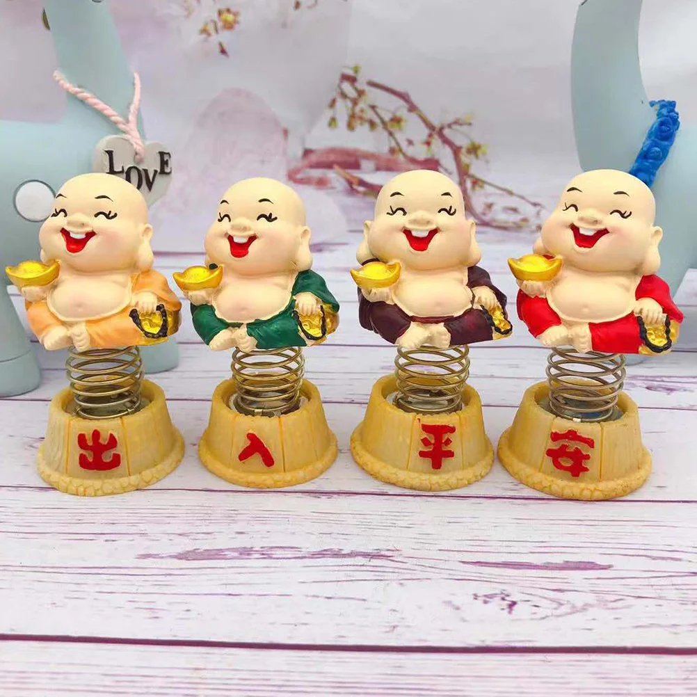 4pcs Monk Ornament Car Creative Gift Desktop Adornment Interior Decor for Party Home Dashboard
4pcs Monk Ornament Car Creative Gift Desktop Adornment Interior Decor for Party Home Dashboard