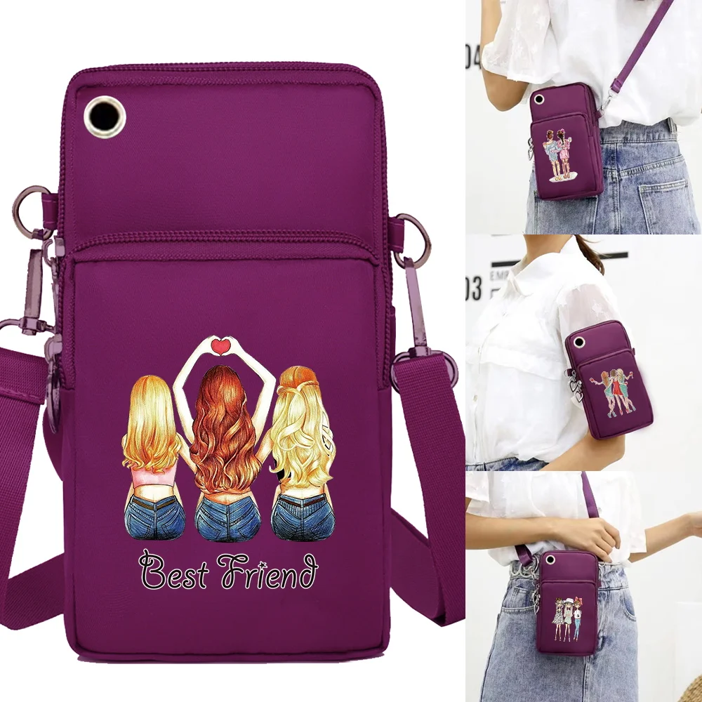 Mobile Phone Bags Arm Pocket Shoulder Bag Wallets for Apple/Huawei Cell Phone Accessories Organizer Friends Print Wrist Pack
Mobile Phone Bags Arm Pocket Shoulder Bag Wallets for Apple/Huawei Cell Phone Accessories Organizer Friends Print Wrist Pack