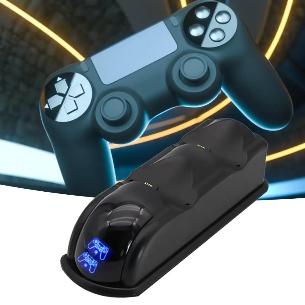 Portable Dual Controller Charging Dock for PS4/Pro/Slim Controller Charger Stable Output Power-Saving Controller Charger Stable
Portable Dual Controller Charging Dock for PS4/Pro/Slim Controller Charger Stable Output Power-Saving Controller Charger Stable