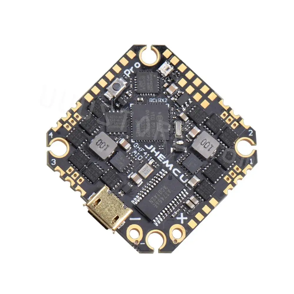 JHEMCU GHF411AIO Pro F4 OSD Flight Controller w/ 5V 9V BEC Built-in 35A 3-6S 4in1 ESC Support DJI Air Unit for FPV Racing Drone
JHEMCU GHF411AIO Pro F4 OSD Flight Controller w/ 5V 9V BEC Built-in 35A 3-6S 4in1 ESC Support DJI Air Unit for FPV Racing Drone