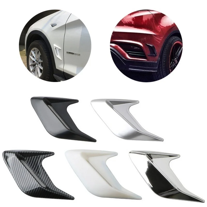 2pcs 3D Car Air Outlet Side Shark Gill Sticker Board Simulation Automobile Hood Decoration Car Styling Stickers
2pcs 3D Car Air Outlet Side Shark Gill Sticker Board Simulation Automobile Hood Decoration Car Styling Stickers