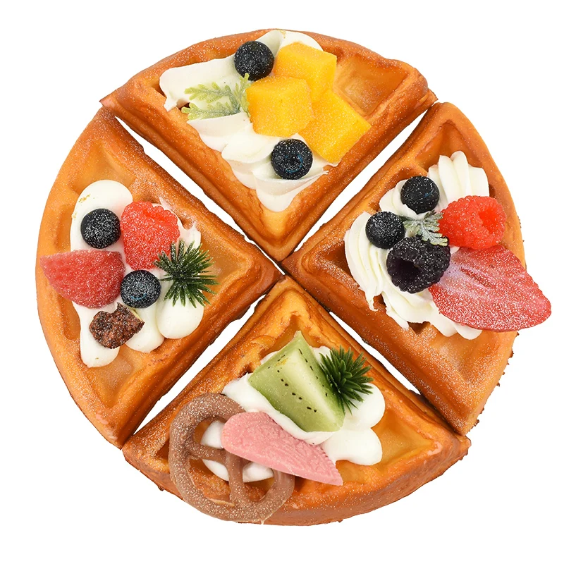 Simulation Waffle Fake Bread Cake Model Western Dessert Decoration Props Hotel Dining Table Kitchen Wedding Decoration Supplies
Simulation Waffle Fake Bread Cake Model Western Dessert Decoration Props Hotel Dining Table Kitchen Wedding Decoration Supplies