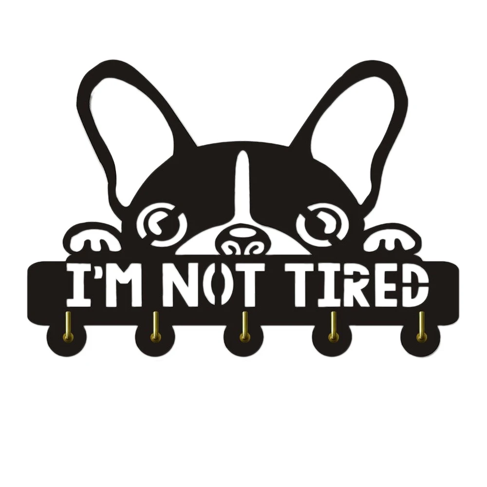 Boston Terrier Shape Kitchen Door Wall Hook I'M Not Tired Dogs Wooden Hook Pug Hanger Wall Mounted Keys Pockets Holder
Boston Terrier Shape Kitchen Door Wall Hook I'M Not Tired Dogs Wooden Hook Pug Hanger Wall Mounted Keys Pockets Holder