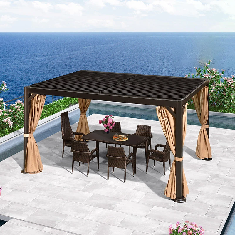 Pavilion Courtyard Villa Garden Sunscreen Canopy Tent Aluminum Alloy Outdoor Four Corner Sunshade
Pavilion Courtyard Villa Garden Sunscreen Canopy Tent Aluminum Alloy Outdoor Four Corner Sunshade