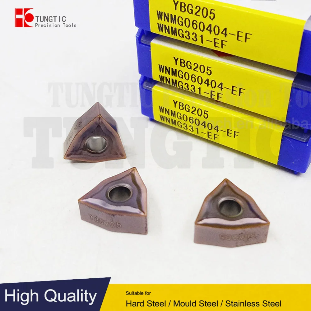 TUNGTIC WNMG 060404-EF WNMG060404-EF Turning Inserts Carbide Cutter For Cast Iron
TUNGTIC WNMG 060404-EF WNMG060404-EF Turning Inserts Carbide Cutter For Cast Iron