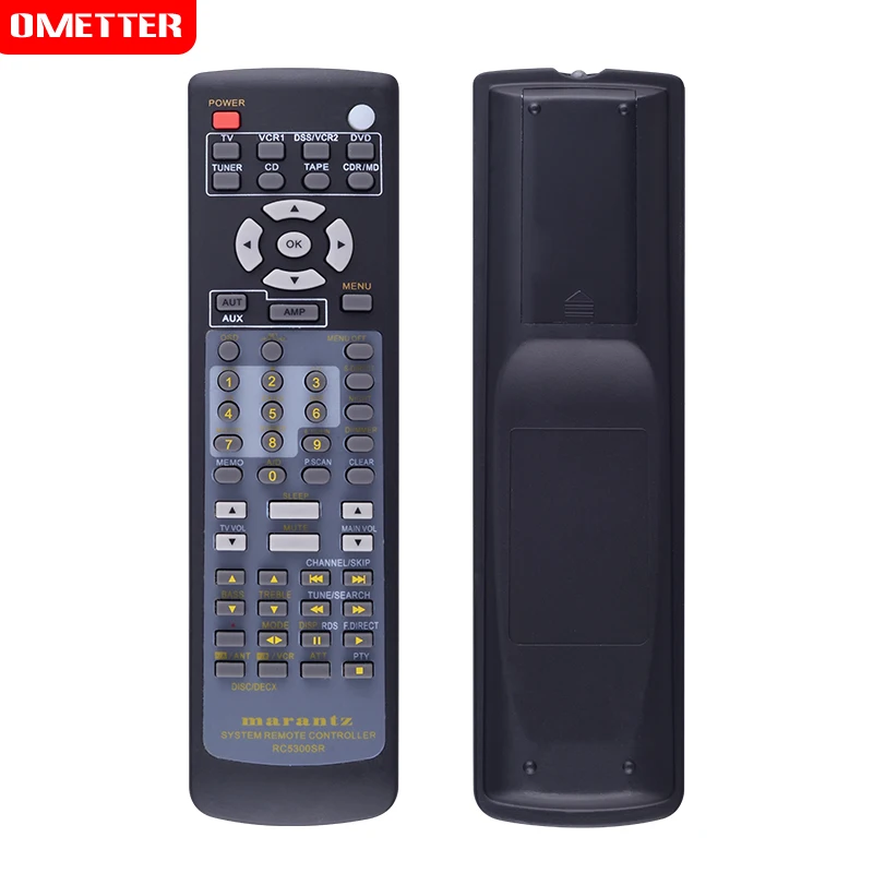 Remote Control for Marantz AV Receiver RC5300SR SR4200 SR4300 SR4400 SR4600 SR5200 SR5300 SR5400 SR5500 RC5200SR RC5600SR SR6200
Remote Control for Marantz AV Receiver RC5300SR SR4200 SR4300 SR4400 SR4600 SR5200 SR5300 SR5400 SR5500 RC5200SR RC5600SR SR6200