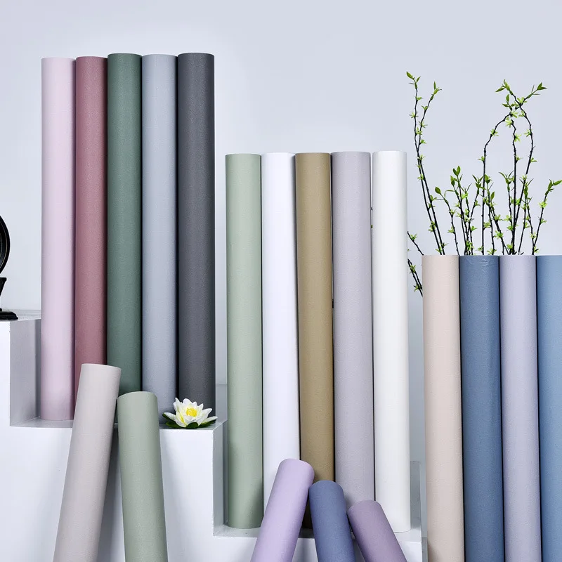 Waterproof and Moisture-proof Wallpaper Bedroom Kindergarten Desktop Furniture Solid Color Stickers Wall Paper Wallpap
Waterproof and Moisture-proof Wallpaper Bedroom Kindergarten Desktop Furniture Solid Color Stickers Wall Paper Wallpap