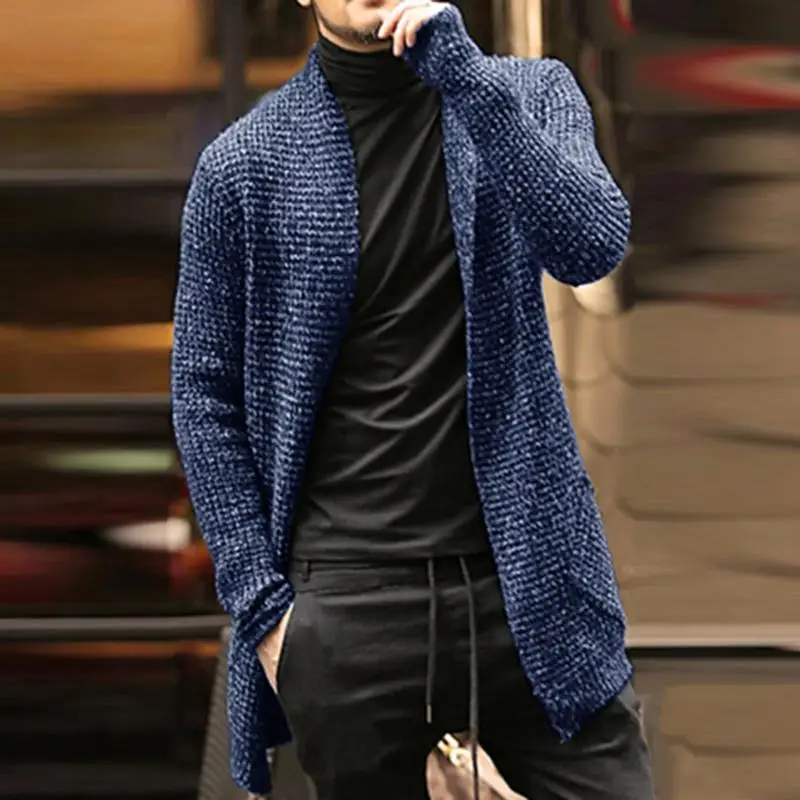 Warm Autumn Long Concise Coat Sweater Knit Thick Clothing Cardigan Solid Fashion Spring Windbreaker Men’s Style Sleeve Color
Warm Autumn Long Concise Coat Sweater Knit Thick Clothing Cardigan Solid Fashion Spring Windbreaker Men’s Style Sleeve Color