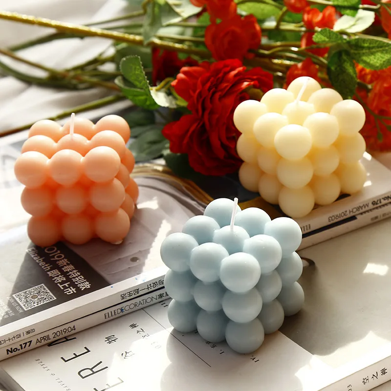 South Korea the SameINSInternet Celebrity Rubik's Cube Aromatherapy Candle Home Fragrance Geometric Modeling Decoration Creative
South Korea the SameINSInternet Celebrity Rubik's Cube Aromatherapy Candle Home Fragrance Geometric Modeling Decoration Creative