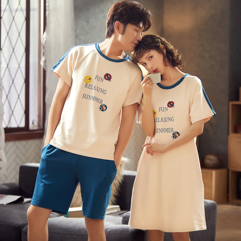 BEZL New Couple Pajamas Sleepwear Men's Pijama Women Man Casual Pair Pajamas Couple Night Suits Home Suit For Men Clothes Cotton
BEZL New Couple Pajamas Sleepwear Men's Pijama Women Man Casual Pair Pajamas Couple Night Suits Home Suit For Men Clothes Cotton