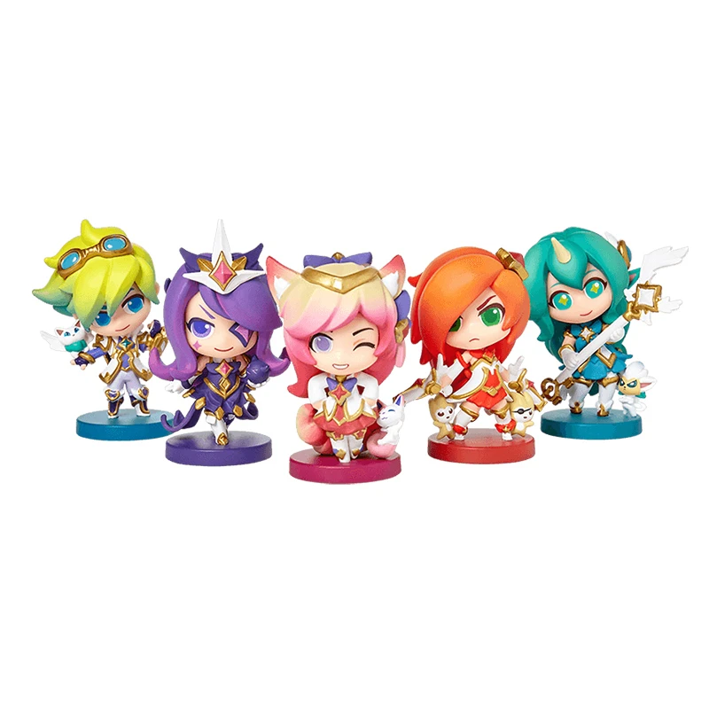 5Pcs/set League of Legends Star Guardian Series Anime Games Peripheral Model Doll Kawaii Cartoon Toy Collectible Figurines Gift
5Pcs/set League of Legends Star Guardian Series Anime Games Peripheral Model Doll Kawaii Cartoon Toy Collectible Figurines Gift
