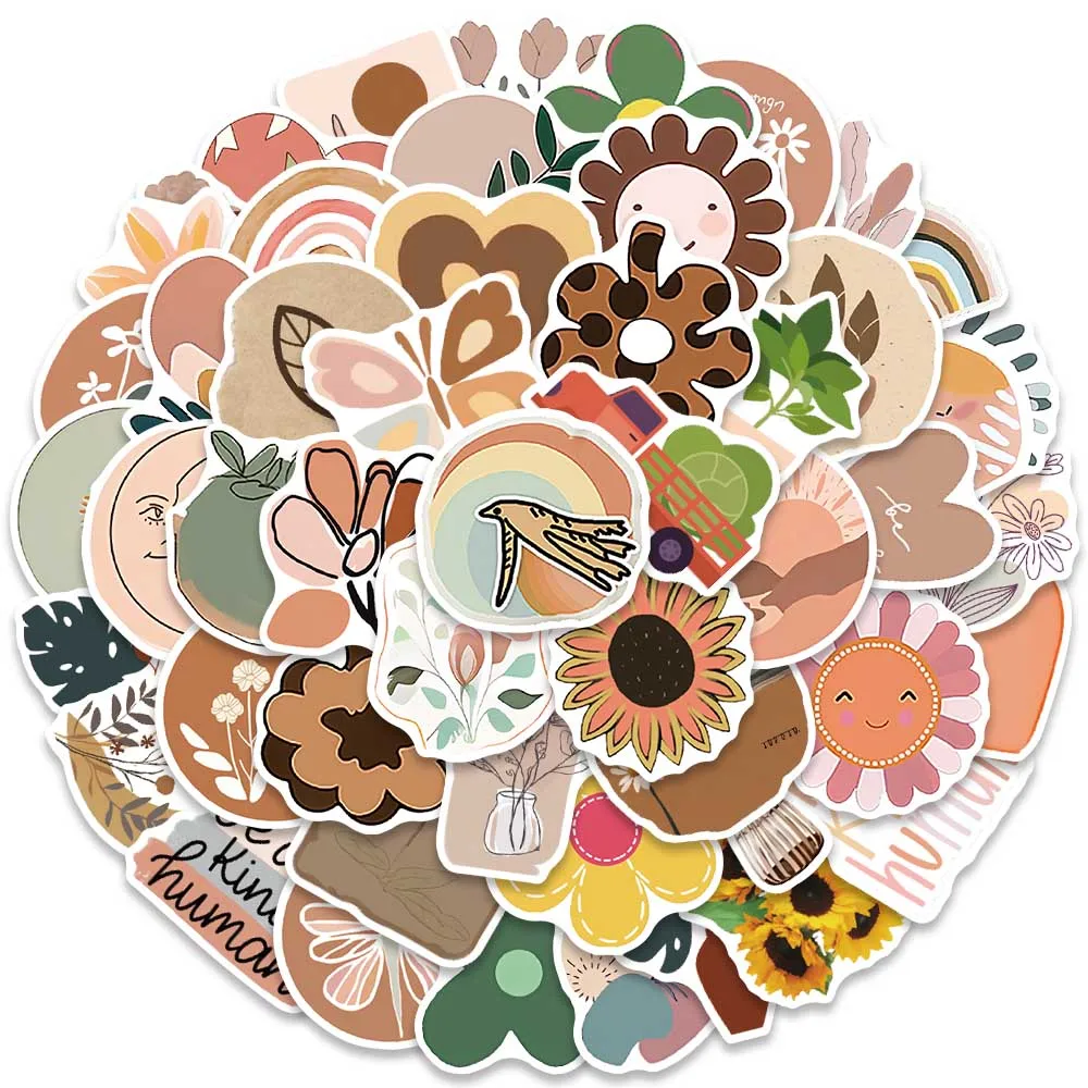 10/50pcs Retro Cartoon Aesthetic Boho Stickers For Laptop Phone Guitar Luggage Diary Waterproof Graffiti Vinyl Decals
10/50pcs Retro Cartoon Aesthetic Boho Stickers For Laptop Phone Guitar Luggage Diary Waterproof Graffiti Vinyl Decals