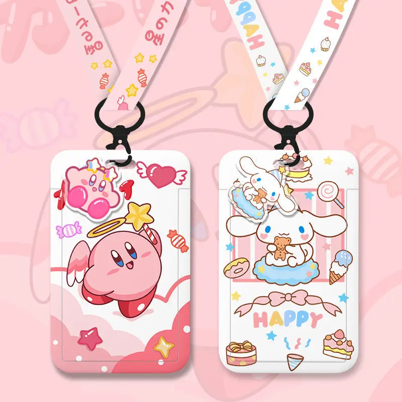 Cinnamoroll Card Sleeve Kawaii Sanrio Pendant Anime Cartoon Cute Beauty Work Permit Student Bus Card Cover Keychain Toy Girls
Cinnamoroll Card Sleeve Kawaii Sanrio Pendant Anime Cartoon Cute Beauty Work Permit Student Bus Card Cover Keychain Toy Girls