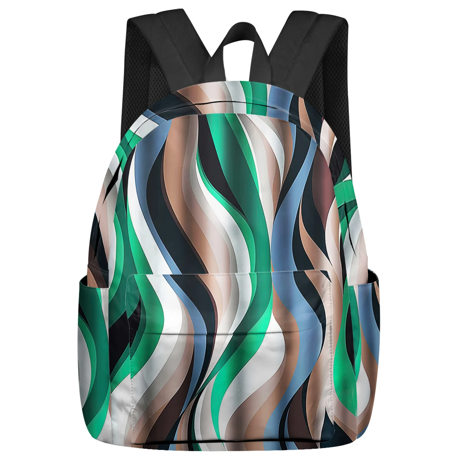 Рюкзак для ноутбука для мужчин и женщин, школьный ранец с абстрактными градиентными линиями и цветными блоками зеленого цвета для подростков, дорожные сумки
Рюкзак для ноутбука для мужчин и женщин, школьный ранец с абстрактными градиентными линиями и цветными блоками зеленого цвета для подростков, дорожные сумки