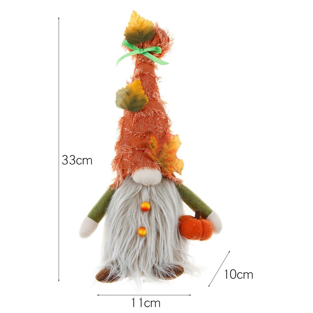 1Pc Dwarf Autumn Fall Rudolph Doll W/ LED Light Non-woven&Cotton 33*11*10cm Thanksgiving Day Ornaments For Party Wedding
1Pc Dwarf Autumn Fall Rudolph Doll W/ LED Light Non-woven&Cotton 33*11*10cm Thanksgiving Day Ornaments For Party Wedding