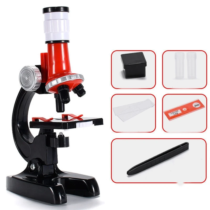 Kids Beginner Microscope Kit Premium Material Educational STEM Toy Easy to Use Develop Kids Hands-on Observation Ability QX2D
Kids Beginner Microscope Kit Premium Material Educational STEM Toy Easy to Use Develop Kids Hands-on Observation Ability QX2D