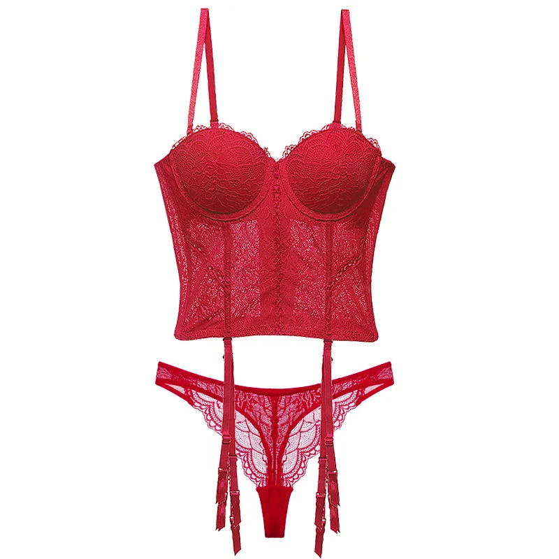 Sexy Shapewear Set For Women Push Up Half Padded Cup Underwired Floral Pattern Lingerie Set Women Bodysuit Sexy temptation thong
Sexy Shapewear Set For Women Push Up Half Padded Cup Underwired Floral Pattern Lingerie Set Women Bodysuit Sexy temptation thong