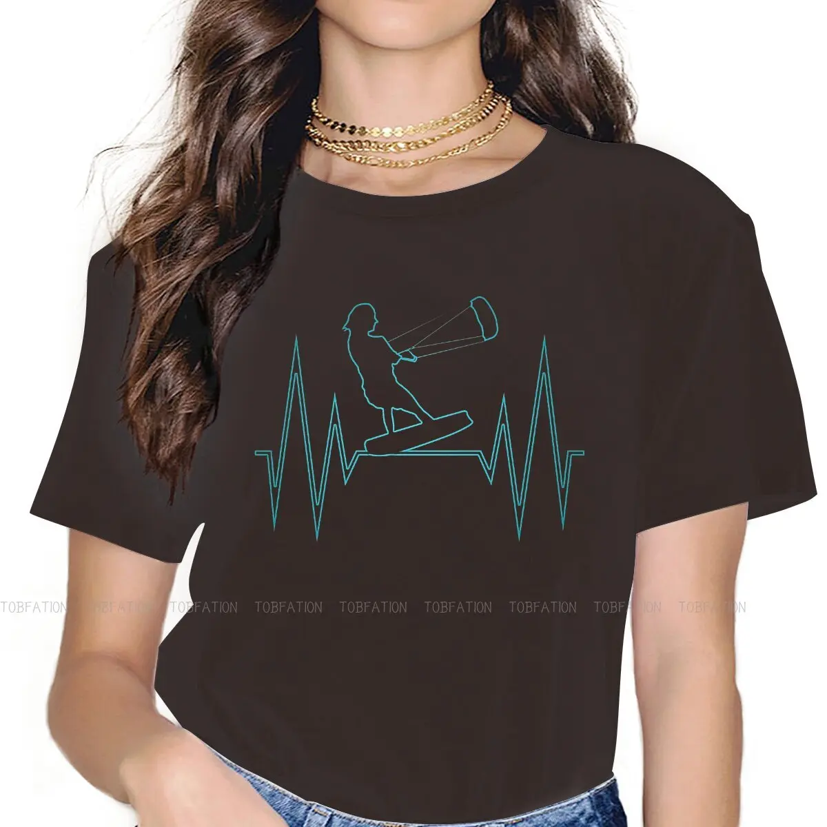 Kitesurfer ECG Newest TShirts Kitesurfing Kiteboarding Kite Flysurfing Female Style Tops T Shirt O Neck 4XL
Kitesurfer ECG Newest TShirts Kitesurfing Kiteboarding Kite Flysurfing Female Style Tops T Shirt O Neck 4XL