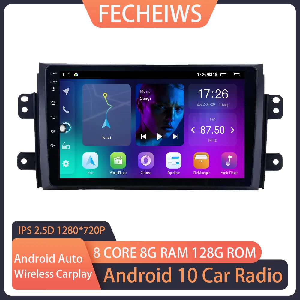 Android 10 For Fiat Sedici 2005 - 2014 Car Radio AHD Video ADAS SWC RDS Multimedia Player DSP 4G Wireless Carplay Auto Stereo
Android 10 For Fiat Sedici 2005 - 2014 Car Radio AHD Video ADAS SWC RDS Multimedia Player DSP 4G Wireless Carplay Auto Stereo