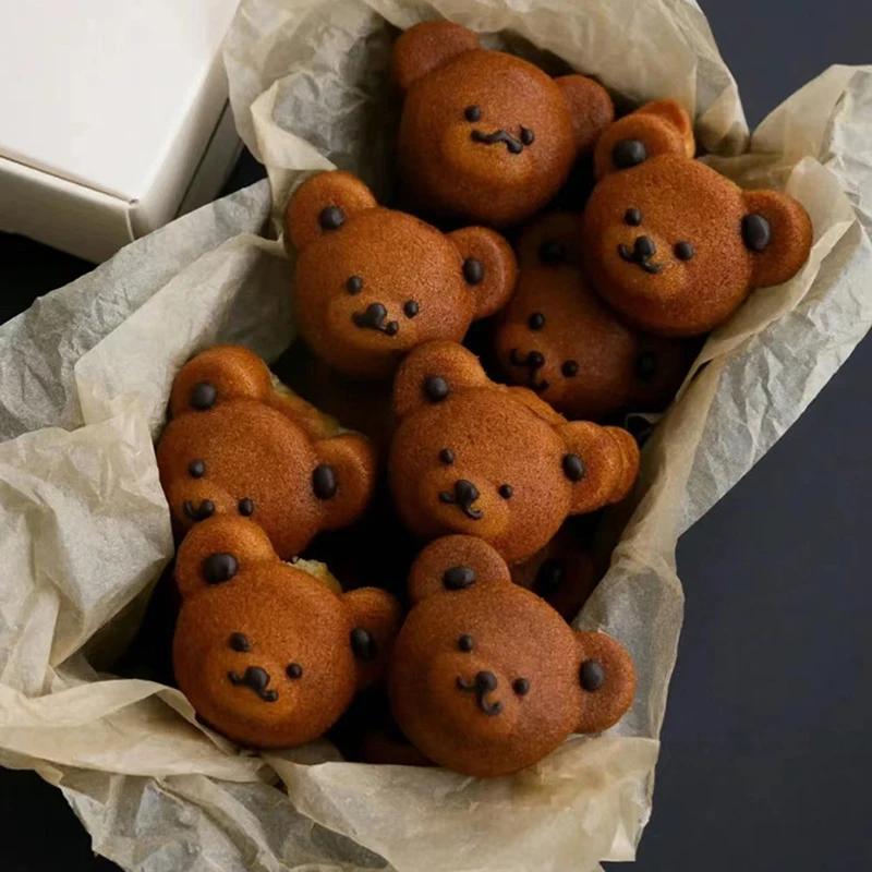 Bear Baking Mold Pan Non-Stick Carbon Steel DIY Cute Candy Cake Mold Tools Decoration Biscuit Candy Mould Baking Kictchen
Bear Baking Mold Pan Non-Stick Carbon Steel DIY Cute Candy Cake Mold Tools Decoration Biscuit Candy Mould Baking Kictchen