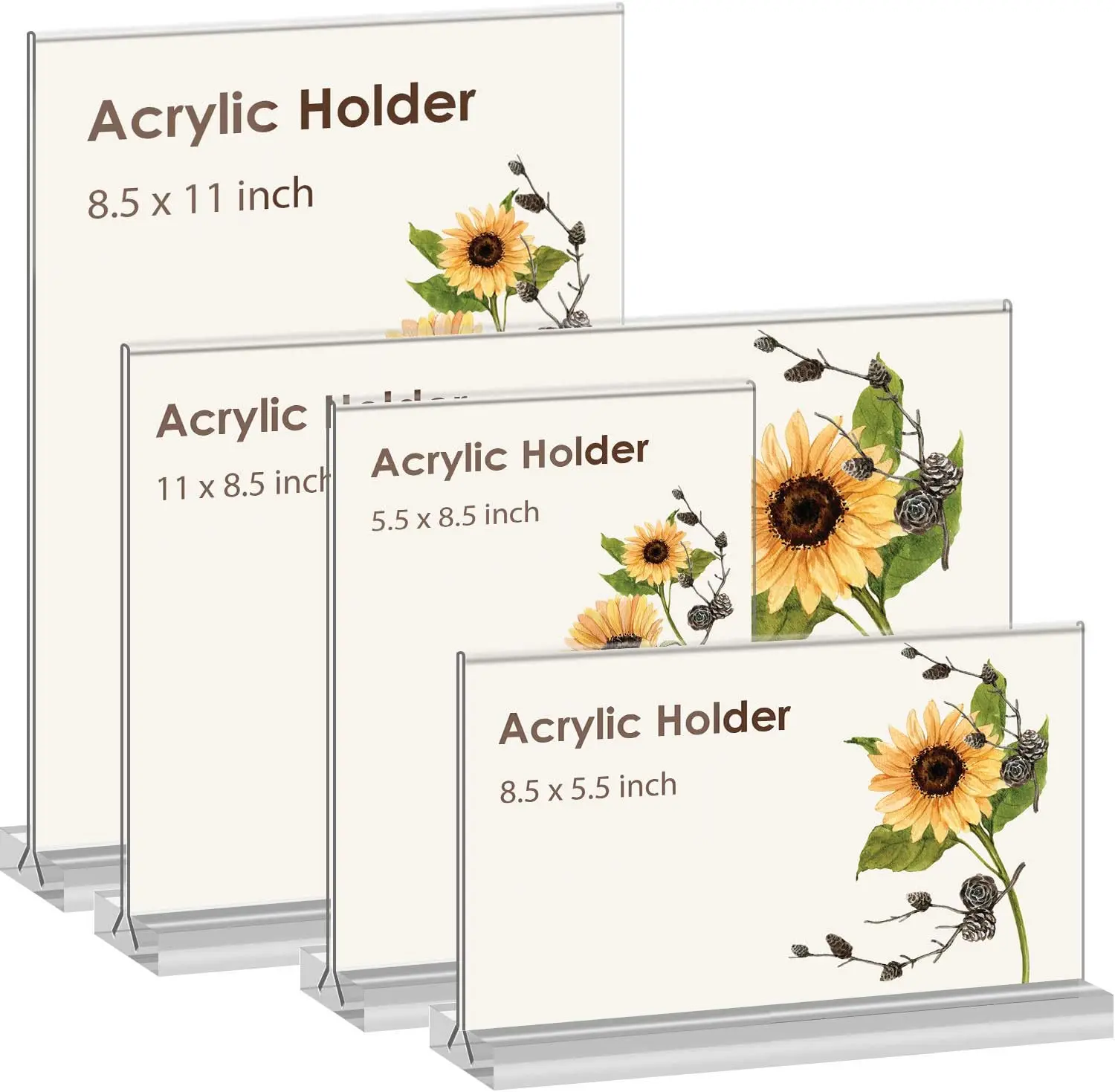 A6 100x150mm Double Sided Clear Plastic Acrylic Sign Holder Restaurant Table Menu Paper Holder Display Stand Photo Picture Frame
A6 100x150mm Double Sided Clear Plastic Acrylic Sign Holder Restaurant Table Menu Paper Holder Display Stand Photo Picture Frame