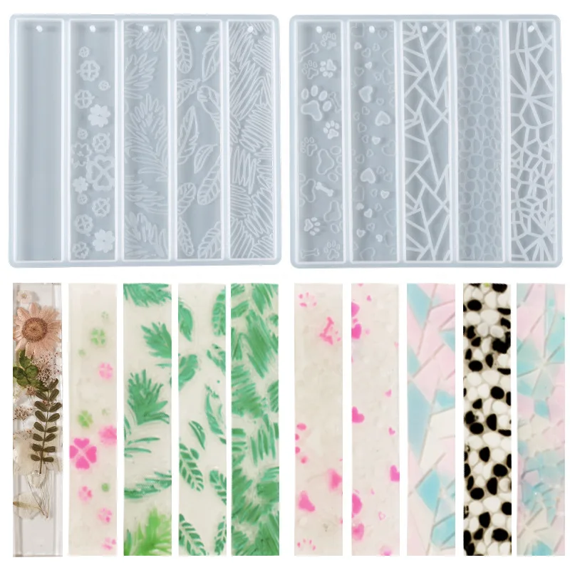 New Diy Tassel Book Clip Process Mold Love Leaf Pattern Conjoined Rectangular Bookmark Silicone Epoxy Resin Molds
New Diy Tassel Book Clip Process Mold Love Leaf Pattern Conjoined Rectangular Bookmark Silicone Epoxy Resin Molds