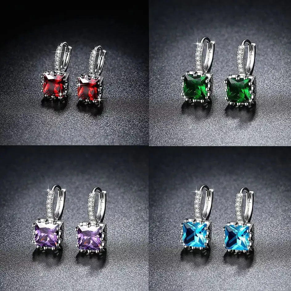 Lost Lady Hot Sale Copper Inlaid Zircon Colorful Stud Earrings For Women Trendy Temperament Ladies Wedding Party Gift Jewelry
Lost Lady Hot Sale Copper Inlaid Zircon Colorful Stud Earrings For Women Trendy Temperament Ladies Wedding Party Gift Jewelry