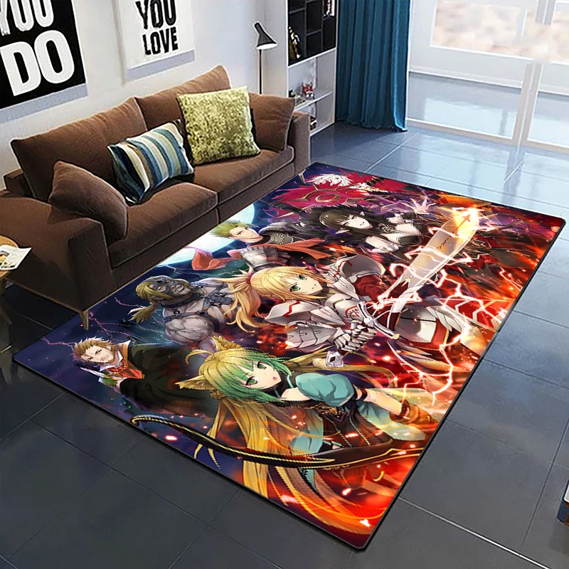 Fate Cartoon HD Printed Carpet Household Rug Children's Room Living Room Chair Bedside Modern Simple Floor Mat Kawaii Rug
Fate Cartoon HD Printed Carpet Household Rug Children's Room Living Room Chair Bedside Modern Simple Floor Mat Kawaii Rug