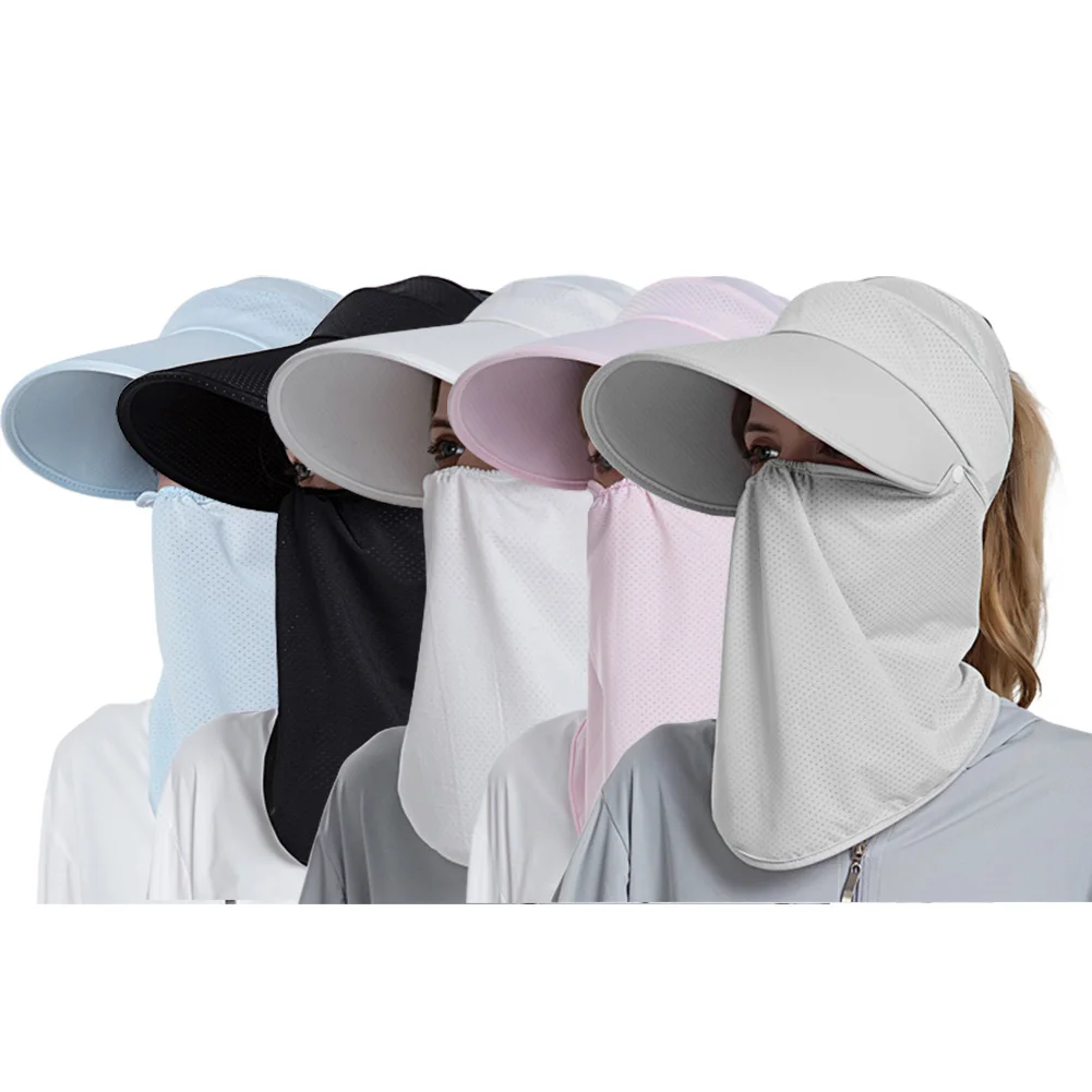 Women Summer Outdoor Riding Anti-UV Neck Protect Ice Feeling Ponytail Sun Hat Quick Drying Big Brimmed Hat Cycling Equipment
Women Summer Outdoor Riding Anti-UV Neck Protect Ice Feeling Ponytail Sun Hat Quick Drying Big Brimmed Hat Cycling Equipment