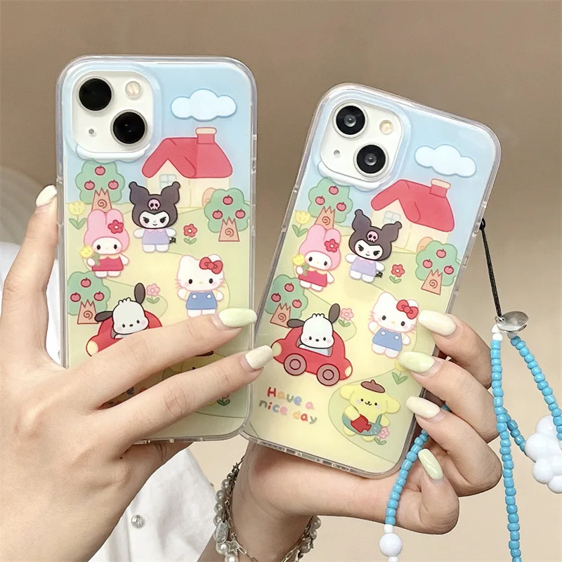 Sanrio Kawaii Cartoon Phone Case Female for 11 12 13 14 Iphone Pro Sweet Trend Kuromi My Melody Pochacco Hello Kitty Phone Case
Sanrio Kawaii Cartoon Phone Case Female for 11 12 13 14 Iphone Pro Sweet Trend Kuromi My Melody Pochacco Hello Kitty Phone Case
